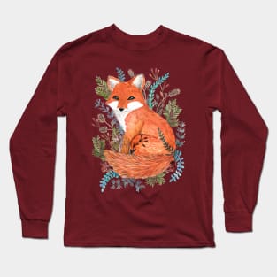 Resting Fox Long Sleeve T-Shirt